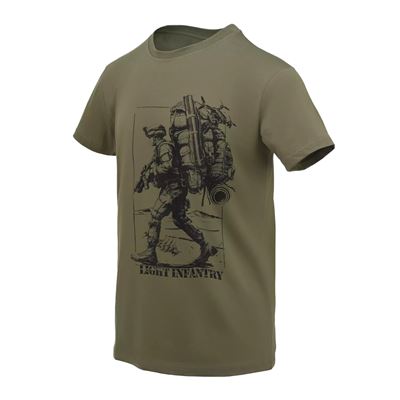 Tričko LIGHT INFANTRY OLIVE GREEN