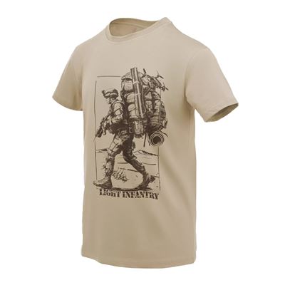 Tričko LIGHT INFANTRY KHAKI