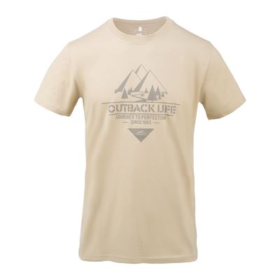 Tričko OUTBACK LIFE KHAKI