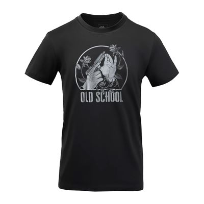 Tričko OLD SCHOOL ČIERNE