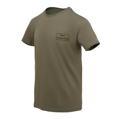 Tričko FRONT TOWARD ENEMY OLIVE GREEN