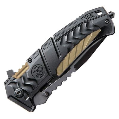 Nôž zatvárací USMC LINERLOCK hladké ostrie ČIERNY United Cutlery UC3228 2