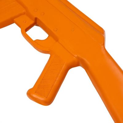 Samopal cvičný AK-47 gumový ORANŽOVÝ