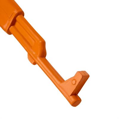 Samopal cvičný AK-47 gumový ORANŽOVÝ