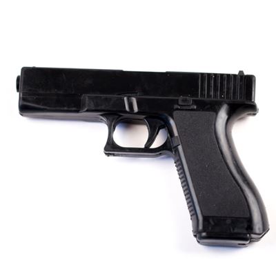 Pištoľ cvičná GLOCK gumová ČIERNA