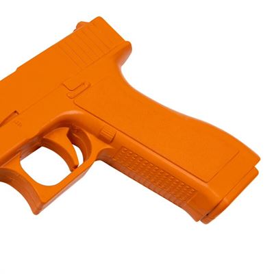 Pištoľ cvičná GLOCK gumová ORANŽOVÁ