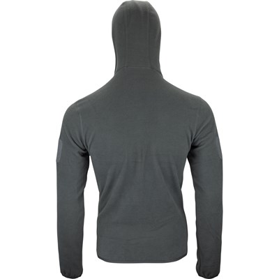 Mikina klokanka s kapucňou FLEECE Titanium SIVÁ