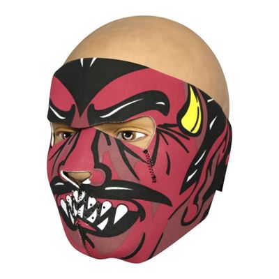 Maska tvárová NEOPREN 3mm DEVIL