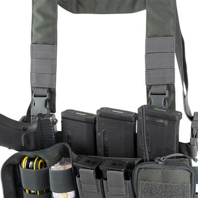 Vesta taktická CHEST RIG VX BUCKLE READY SIVÁ