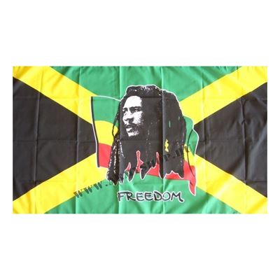 Vlajka Bob Marley JAMAJKA (Jamaica)