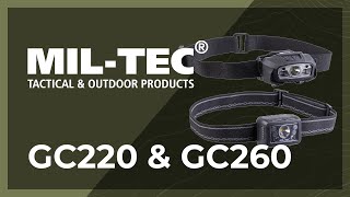 Youtube - Čelové svietidlo MIL-TEC GC220 a GC260 - Military Range