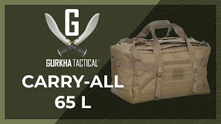 Youtube - Cestovná taška GURKHA CARRY-ALL 65 L - Military Range