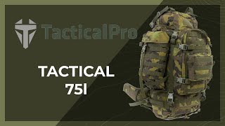 Youtube - Batoh TACTICAL PRO 75l - Military Range