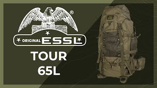 Youtube - Krosna / batoh ESSL TOUR 65 L - Military Range