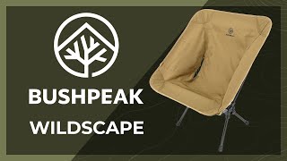 Youtube - Skladacia stolička BUSHPEAK WILDSCAPE - Military Range