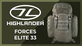 Youtube - Ruksak HIGHLANDER FORCES ELITE 33 - Military Range