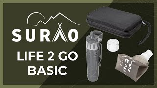 Youtube - Filter pre úpravu vody SURAO LIFE 2 GO - Military Range