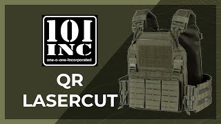 Youtube - Vesta nosič plátov 101INC QR LASER CUT - Military Range