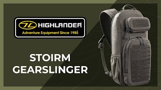 Youtube - Ruksak HIGHLANDER STOIRM GEARSLINGER 12 L cez rameno - Military Range