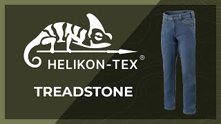 Youtube - Nohavice HELIKON TREADSTONE JEANS® DuraDenim® - Military Range