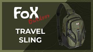 Youtube - Batoh cez jedno rameno FOX TRAVEL SLING - Military Range