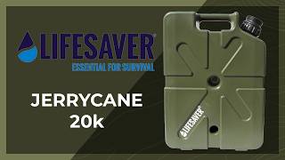 Youtube - Filtračný kynister LIFESAVER JERRYCANE 20K - Military Range
