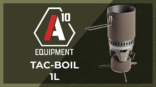 Youtube - Varič plynový A10 EQUIPMENT TAC-BOIL 1 L - Military Range