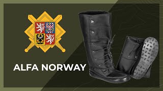 Youtube - Zimné návleky na topánky AČR ALFA NORWAY - Military Range