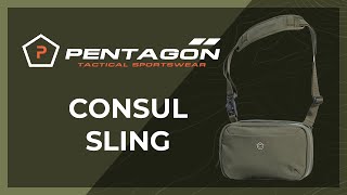 Youtube - Taška cez rameno PENTAGON CONSUL SLING - Military Range