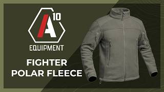 Youtube - Bunda s kapucňou A10 FIGHTER POLAR FLEECE - Military Range