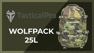 Youtube - Batoh TACTICAL PRO WOLFPACK 25 L - Military Range