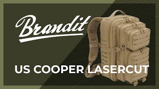 Youtube - Batoh BRANDIT US COOPER LASERCUT - Military Range