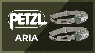 Youtube - Svietidlo čelovka PETZL ARIA - Military Range