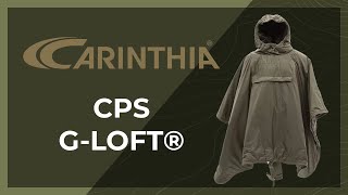 Youtube - Pončo zateplené CARINTHIA CPS G-LOFT® - Military Range