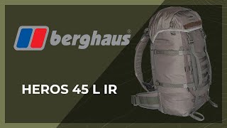 Youtube - Batoh BERGHAUS FLT HEROS 45 FA IR - Military Range